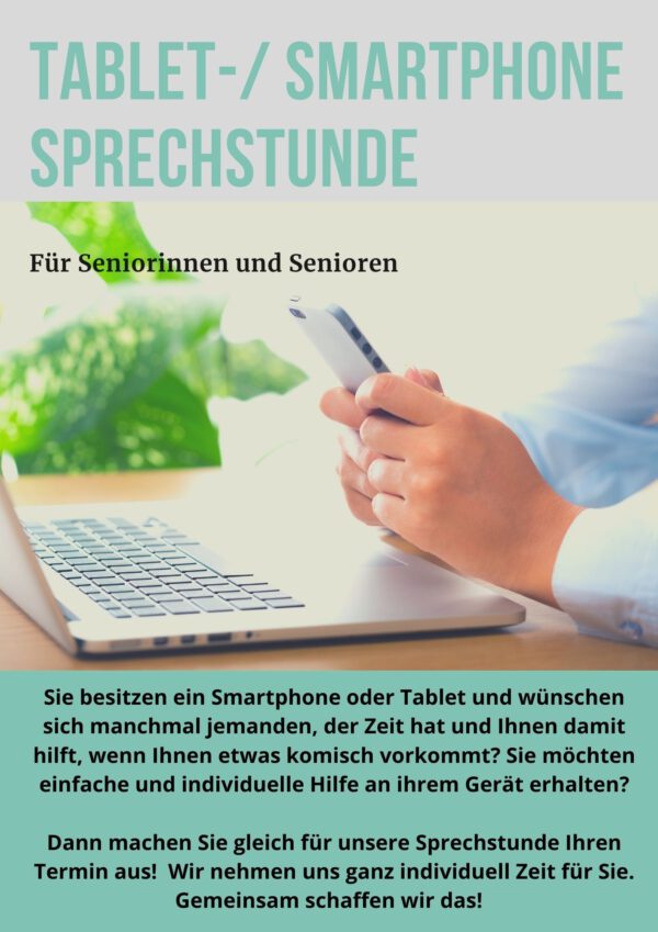 Tablet-Smartphone Sprechstunde