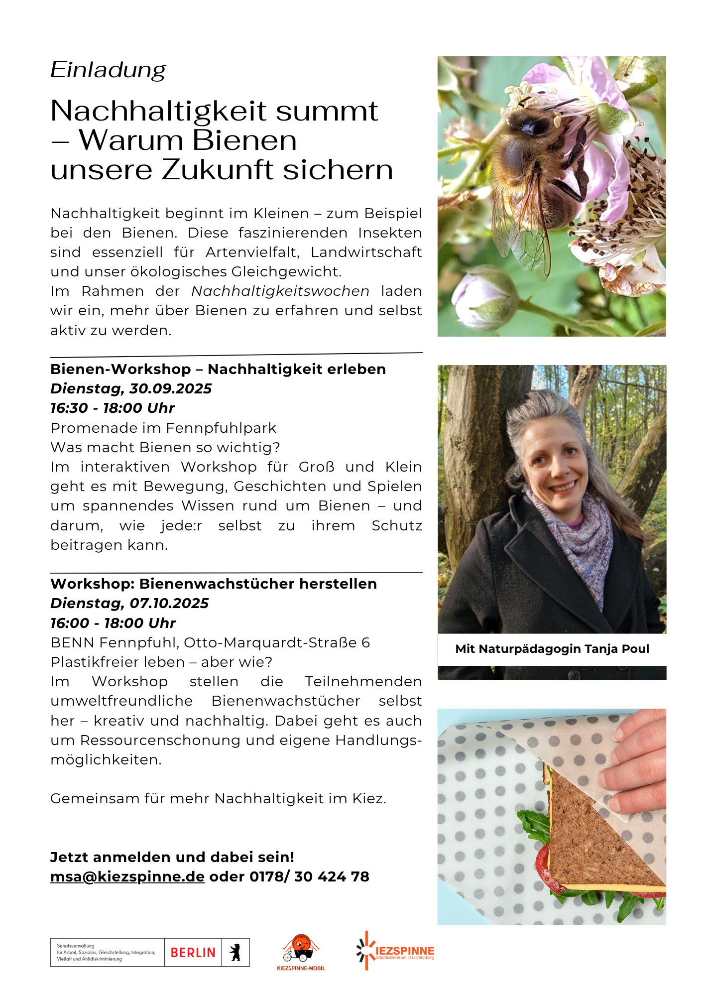 2x Workshop Nachhaltigkeitswochen