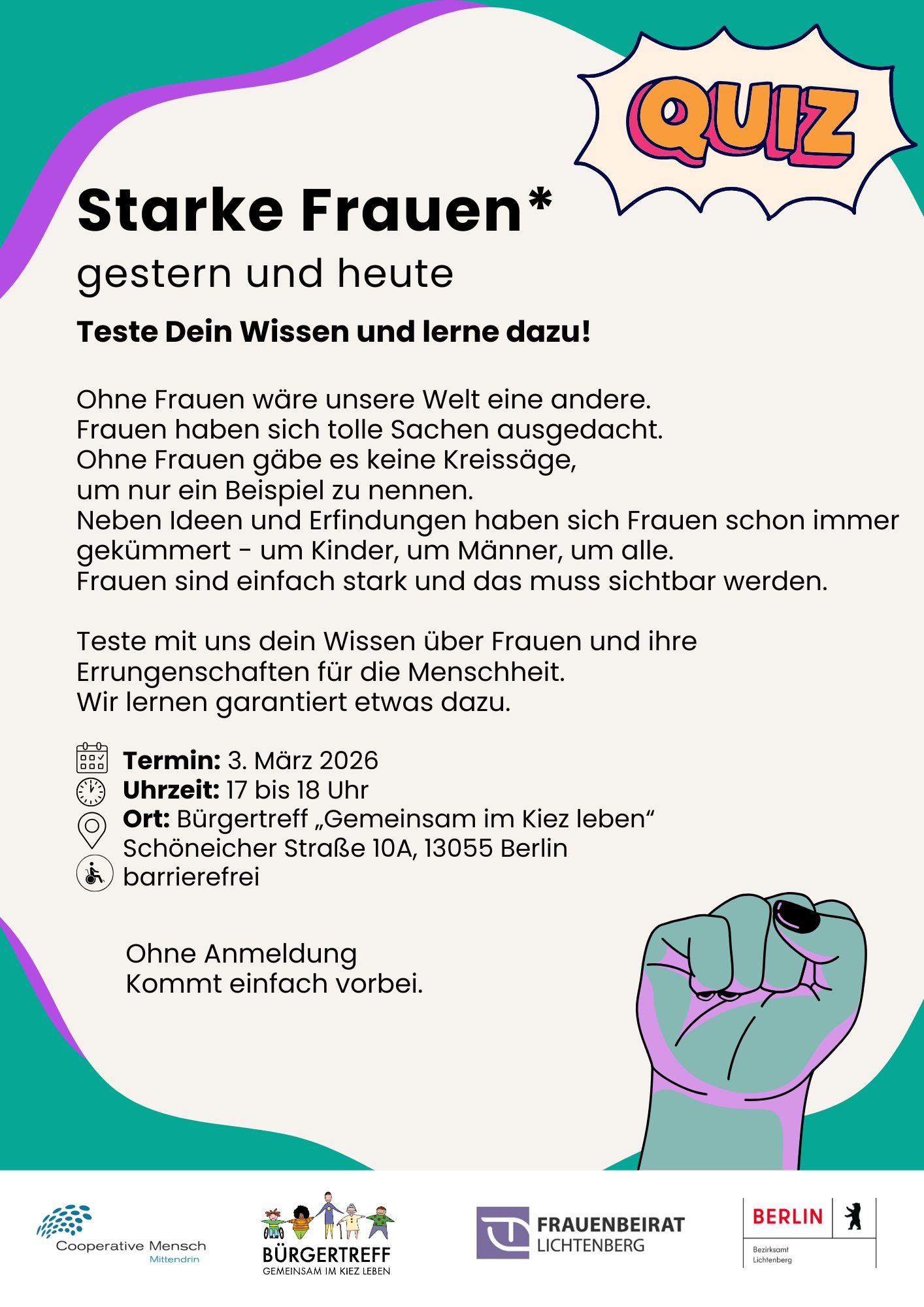 Quiz – Starke Frauen*