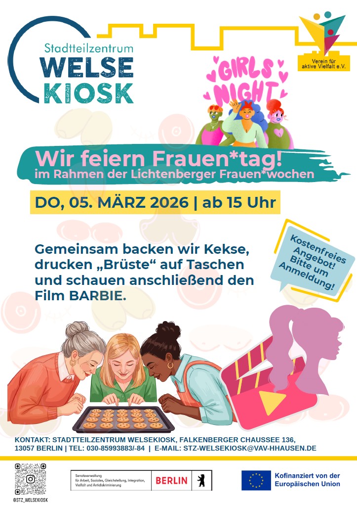 Wir feiern Frauen*tag!