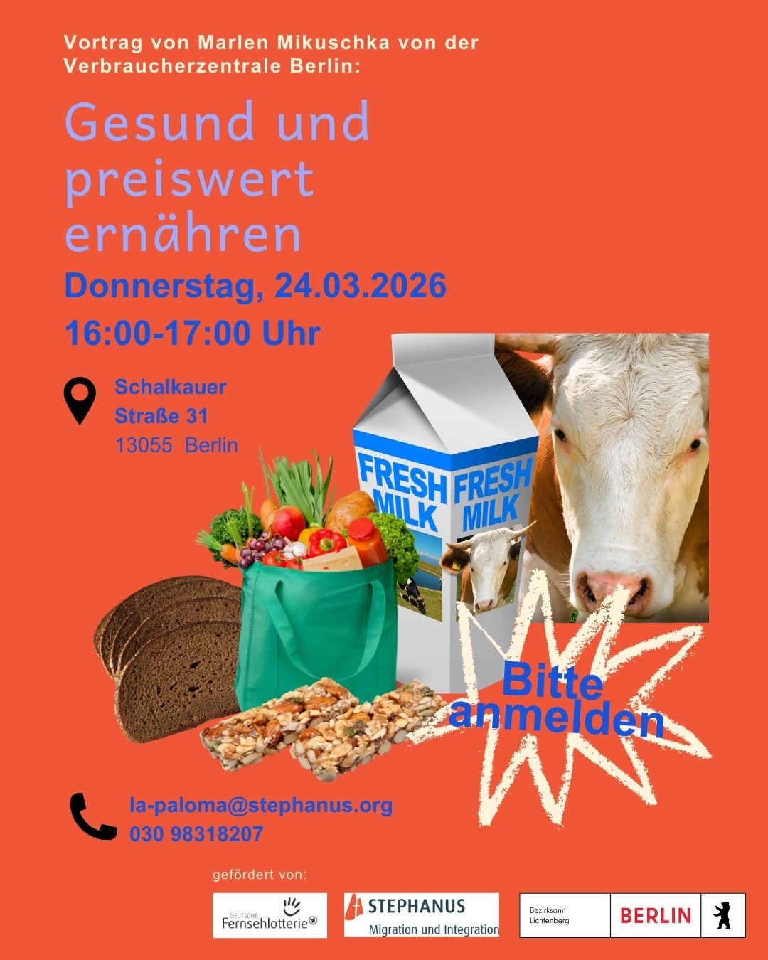 Vortrag: Gesund und preiswert ernähren