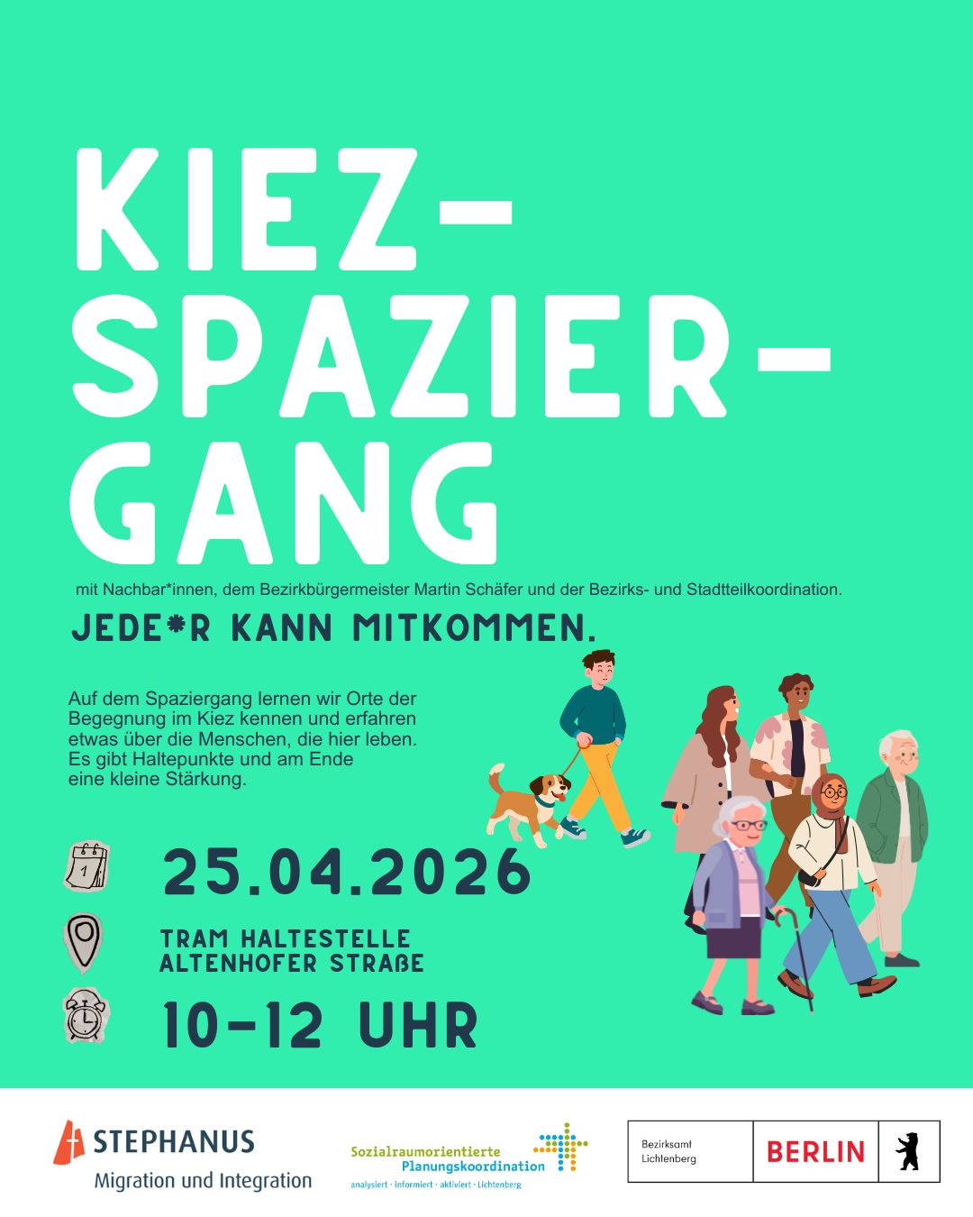 Kiezspaziergang mit Martin Schäfer in Alt-Hohenschönhausen