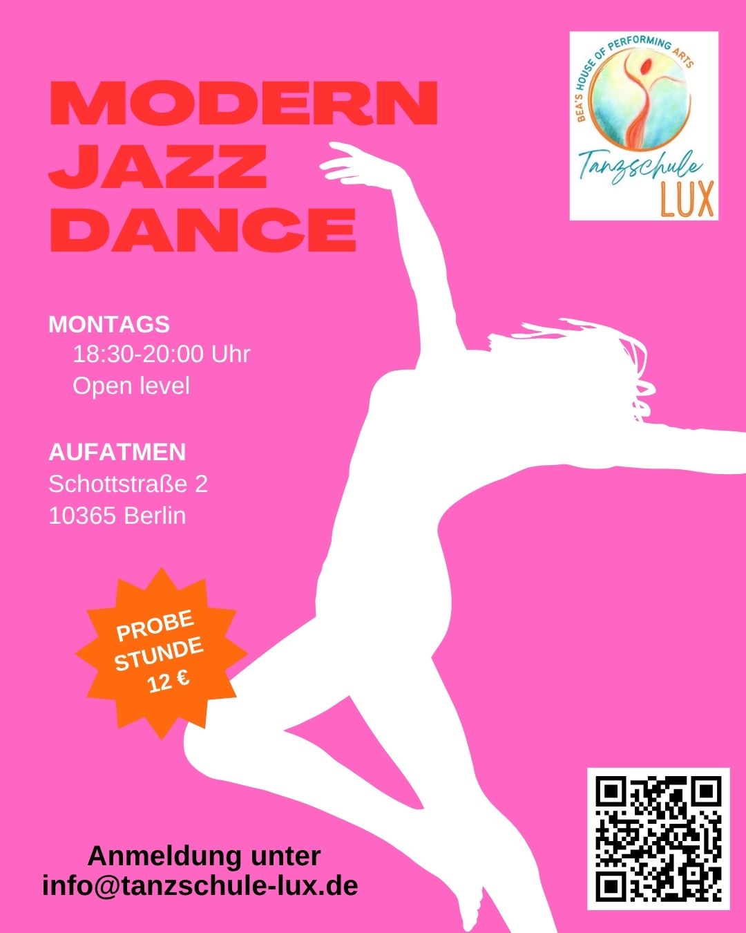 Modern Jazz Dance für Erwachsene