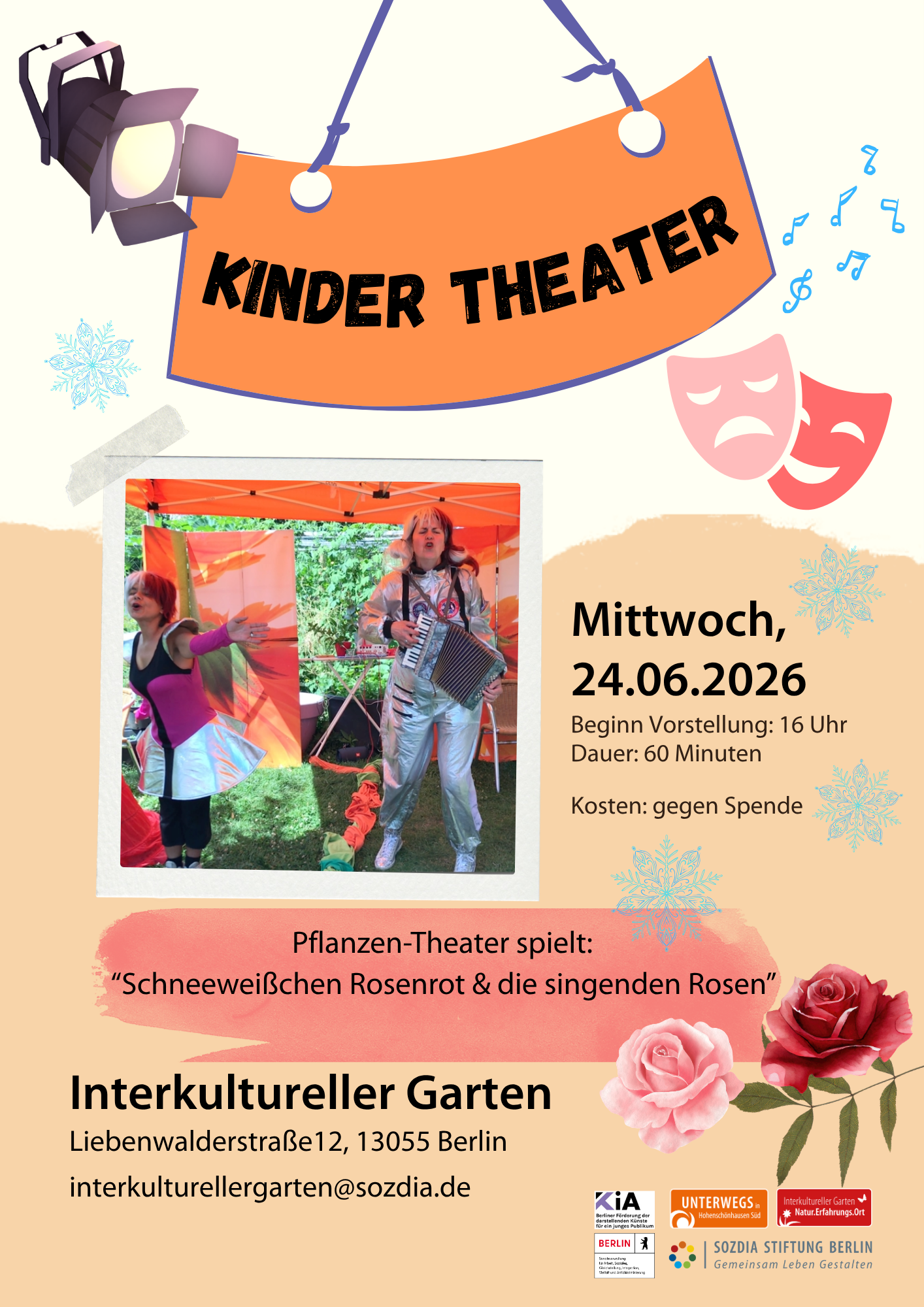 Kinder-Theater im Interkulturellen Garten