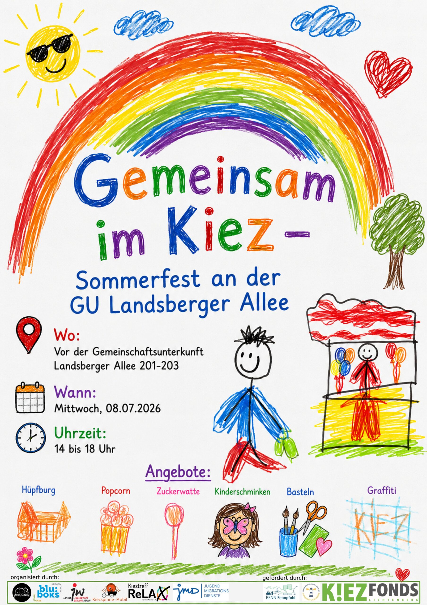 Sommerfest an der GU Landsberger Allee