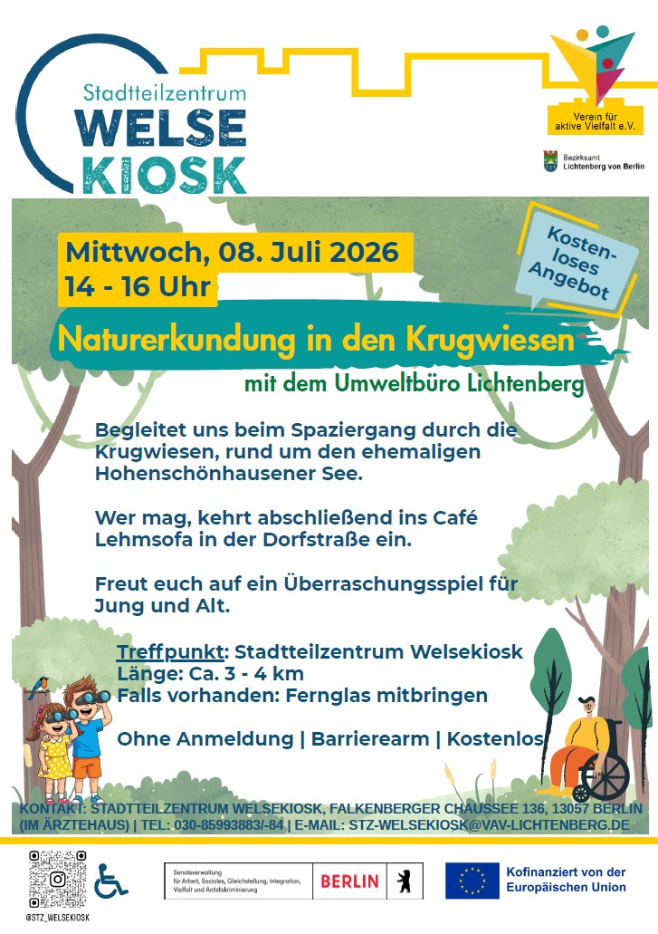 Naturerkundung in den Krugwiesen