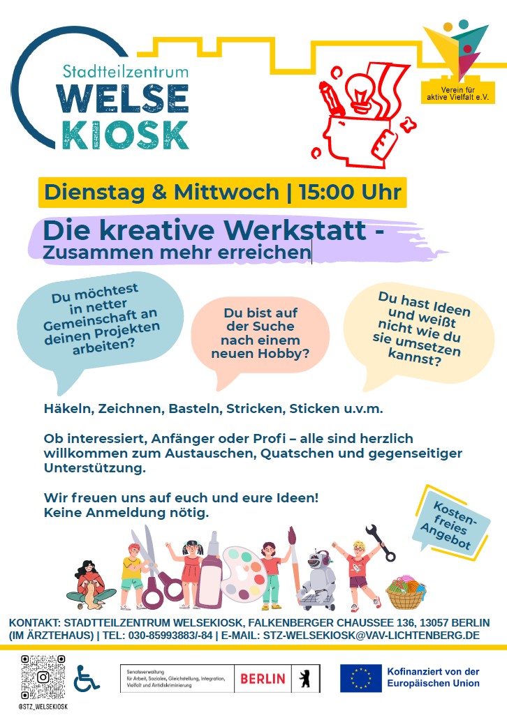 Die kreative Werkstatt