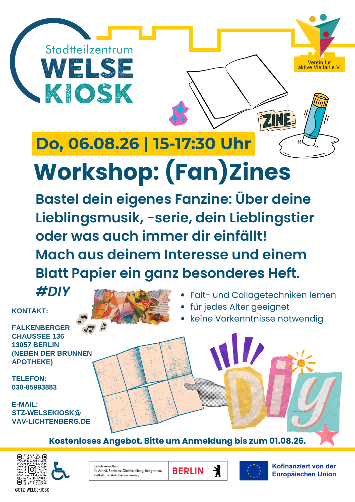 Workshop: (Fan)Zines
