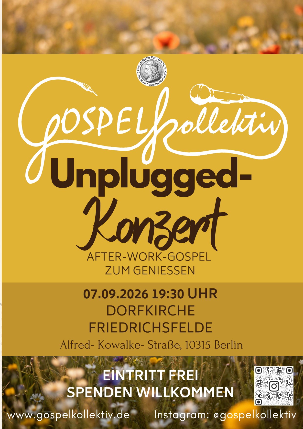 GOSPELkollektiv Unplugged-Konzert