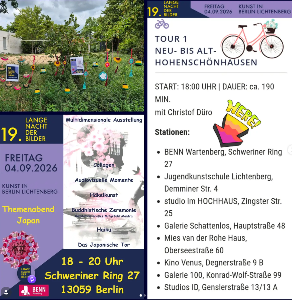 Lange Nacht der Bilder – Tour 1 Neu- bis Alt-Hohenschönhausen