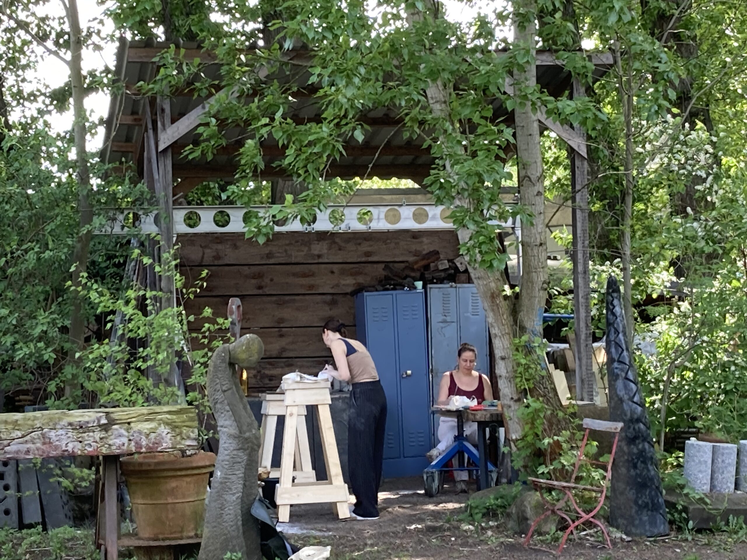 Alabaster – Workshop: ein spielerischer Einstieg in die bildhauerische Arbeit.
