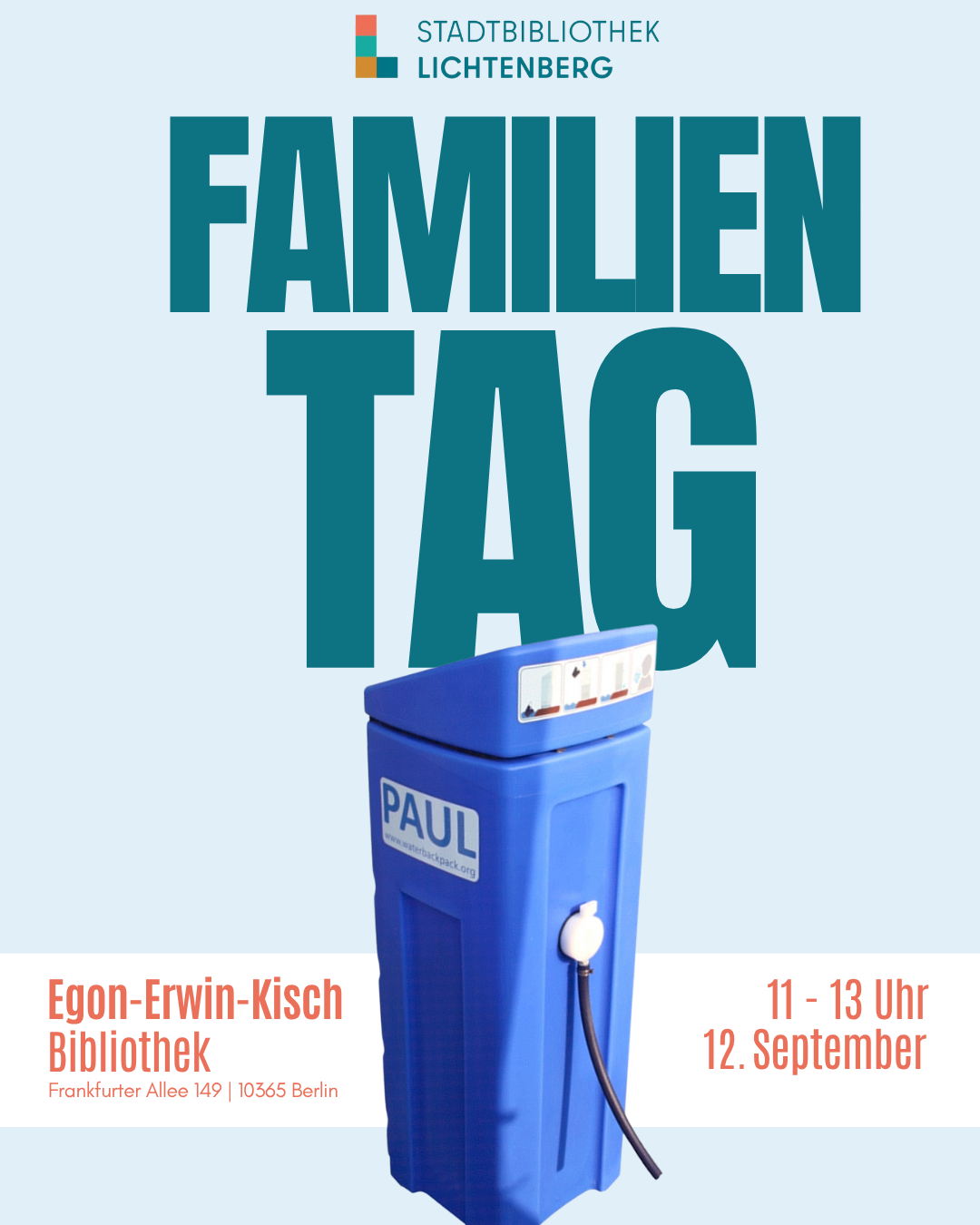 Familientag in der Stadtbibliothek
