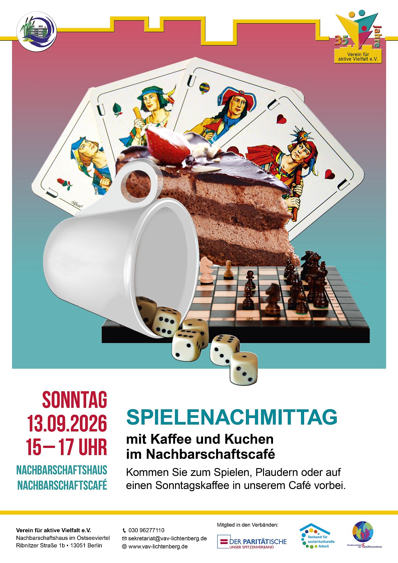 Spielenachmittag im Nachbarschaftscafé